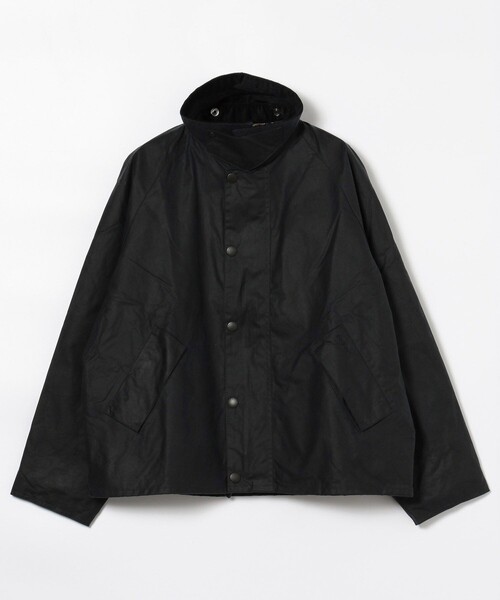 Barbour バブアー　黒ブルゾン Barbour ブルゾン アウター 「BARBOUR/バブアー」Border Wax