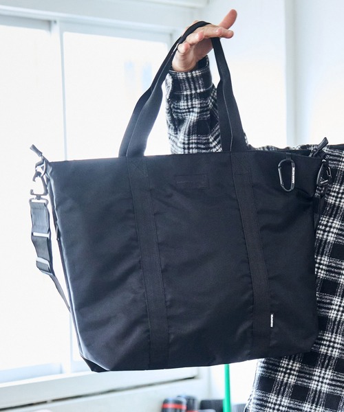 ADAMPATEKビッグショルダートートバッグAP2429024 ADAM PATEK(アダムパテック) - square quilt shoulder tote bag