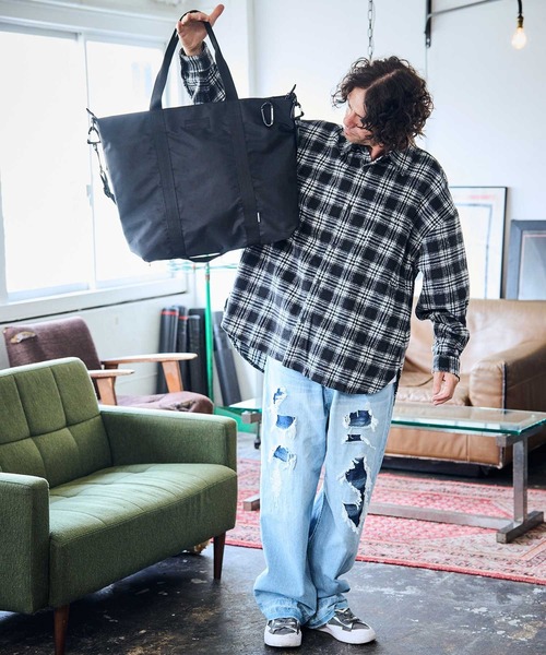 ADAM PATEK トートバッグ ADAMPATEK/firm polyester tote bag