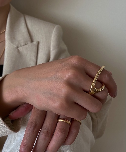 ciite' 指輪 リング ダブルフィンガーリング レディース : ZOZOTOWN