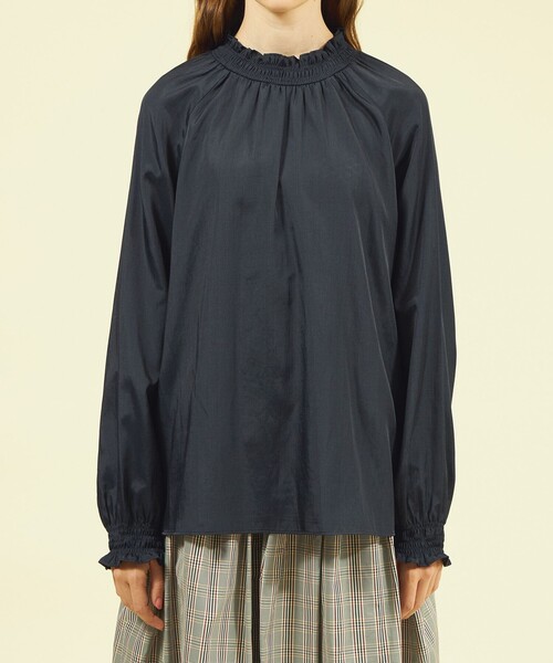 メーカー 一覧 MACKINTOSH PHILOSOPHY ブラウス シャツ サテンシャーリング トップス