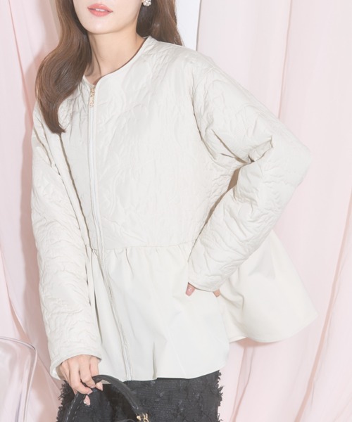 tocco closet ブルゾン ジャンバー 「ZOZO限定」フラワー