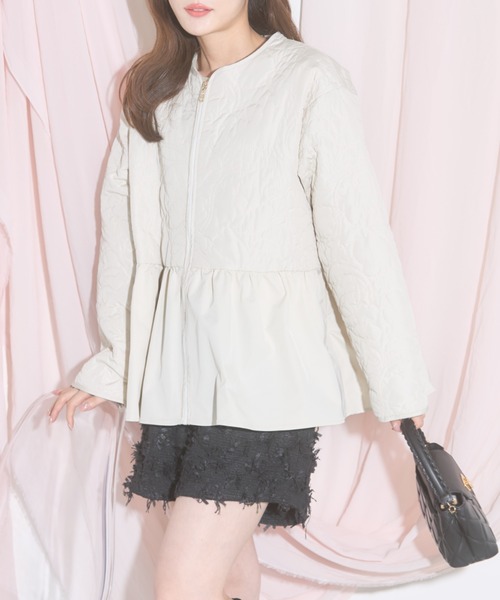 ブルゾン アウター オリジナルWジップショートブルゾン／original wzip