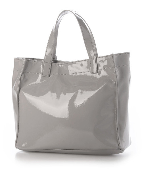 ✨激レア✨クレージュ エナメル トートバッグ・アクセサリーポーチセット 美品 cache cache（カシュカシュ） トートバッグ cachecache / ソフト