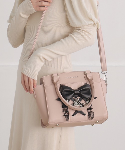 SecretDoor ボストンバッグ 2WAY ショルダーバッグ トート