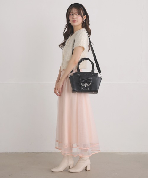 SecretDoor ボストンバッグ 2WAY ショルダーバッグ トート