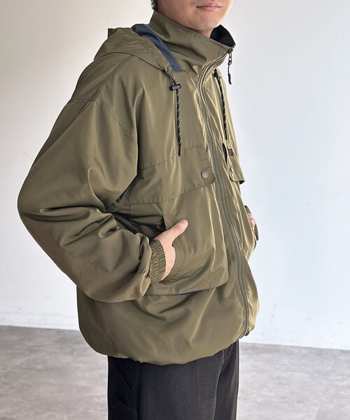 CPCM（シーピーシーエム） ブルゾン アウター ナイロン配色 