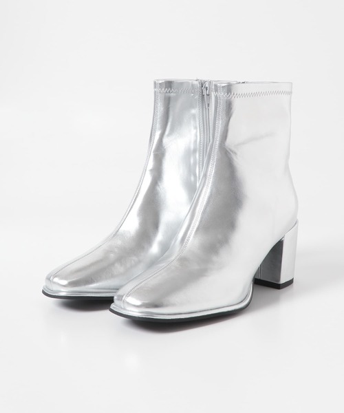 SENSE OF PLACE by URBAN RESEARCH ショートブーツ MEDIUM アイボリー