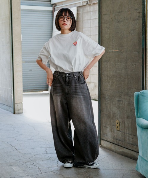 PBLIM ジーンズ デニム デニムパンツ 「UNISEX」バルーンデニム