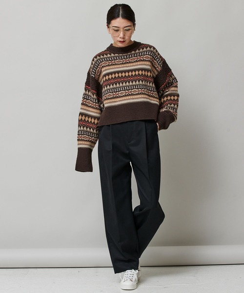 Curensology（カレンソロジー） 長袖ニット FREE グレー レディース