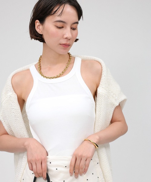 NON TOKYO フリルタンクトップ BABYLONE（バビロン） タンクトップ ノースリーブ キョウネンフライス