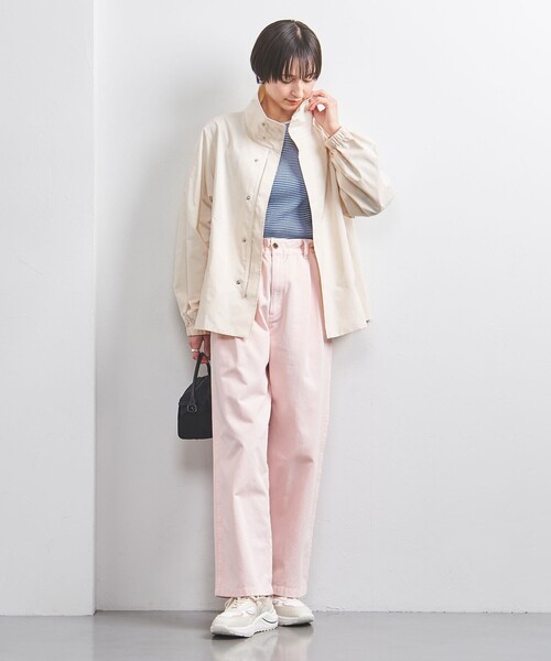 UNITED ARROWS ブルゾン アウター タフタ スタンドカラー