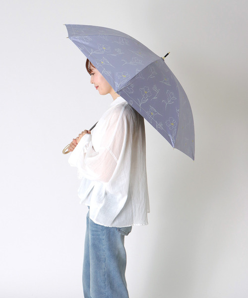 Three Four Time 傘 「Wpc.」晴雨兼用遮光フラワードローイング