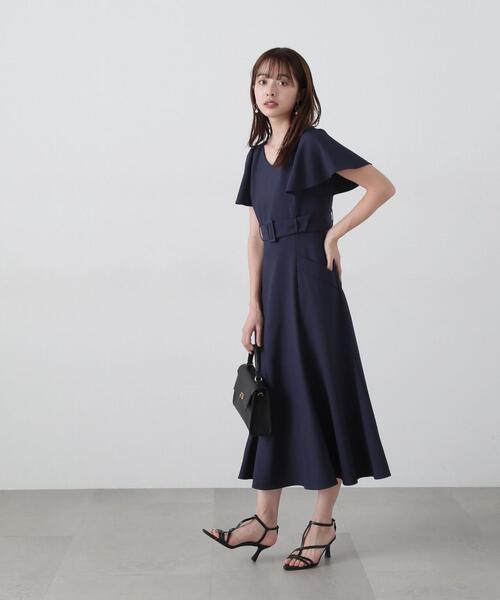 PROPORTION BODY DRESSING ワンピース ベルト付きマーメイド