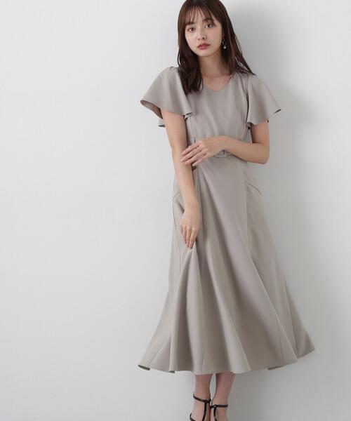 PROPORTION BODY DRESSING ワンピース ベルト付きマーメイド