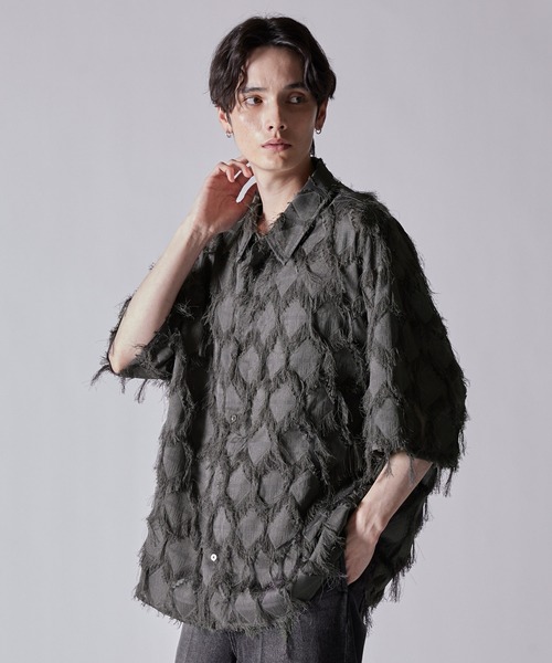 クレイル 半袖 シャツ M CLEL 「CLEL」 半袖シャツ M グレー メンズ : ZOZOTOWN Yahoo!店