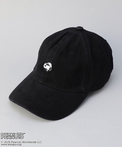 メゾンドドルチェ　撥水キャップ　ブラック point cap/black | maison de Dolce.