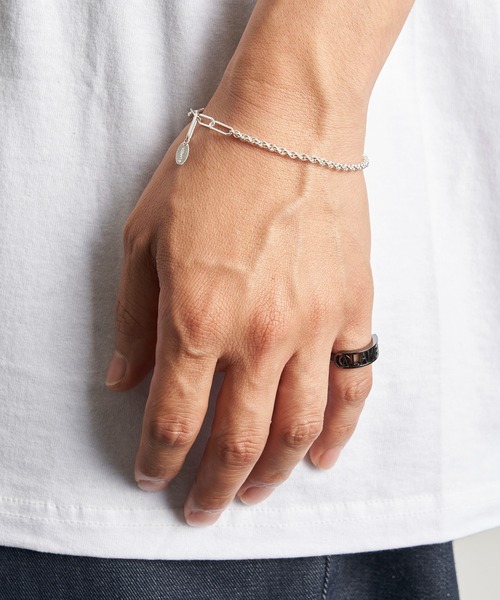 グレースブレスレット　約22cm LAMBDA（ラムダ） ブレスレット 「ZOZO限定商品」SVツイストブレス