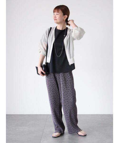 Lugnoncure（ルノンキュール） tシャツ プレーティング袖タックTシャツ