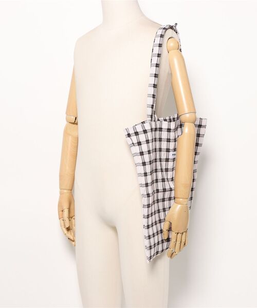 Mignonjour トートバッグ Mignonjour/チェック柄トートバッグ M2722