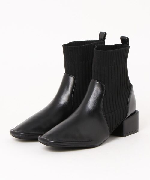 「minia」 ショートブーツ S ブラック レディース_画像2