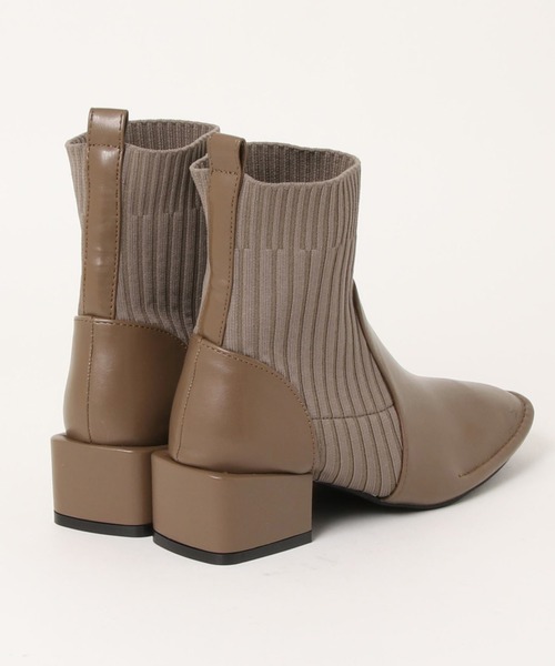 「minia」 ショートブーツ S ブラック レディース_画像6