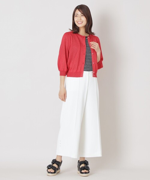 新品 今期2025 TO BE CHIC シアーニットカーディガン TO BE CHIC｜シアー ニットカーディガン | Rakuten Fashion(楽天