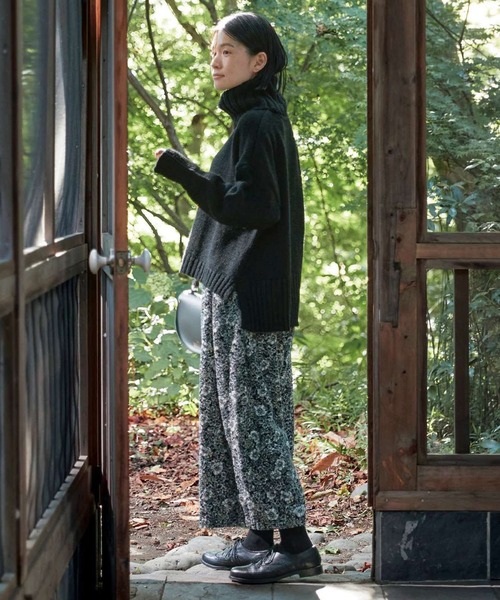 「Sunny clouds」 タートルネックニット M ブラック レディース_画像5