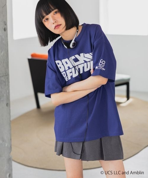 PAGEBOY（ページボーイ） tシャツ 「PBLIM×BACK TO THE FUTURE」ロゴT