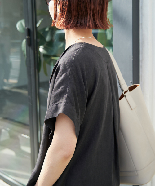Spick＆Span ワンピース 「追加」リネンカフタンドレス