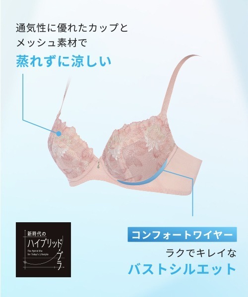 Triumph（トリンプ） ブラジャー ブラ クール627 ブラジャー「D，E，F