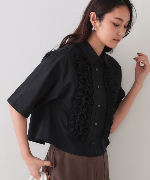 OPAQUE.CLIP（オペークドットクリップ） ブラウス シャツ フリル