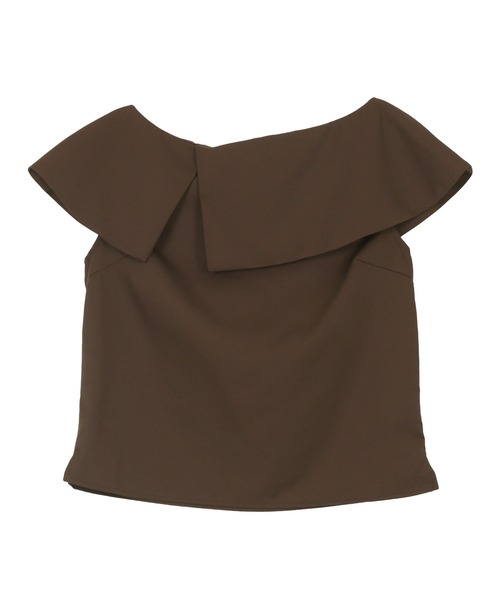 ブラウス シャツ Parker Top オフショルケープブラウス レディース KOBE LETTUCE ブラウス レディース40代 上品 50代 30代 白 黒