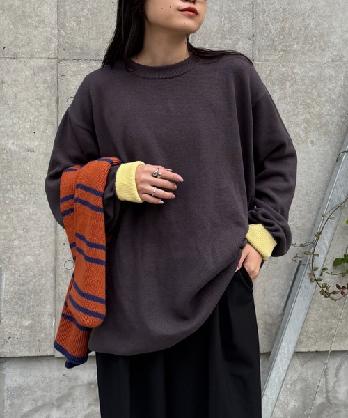 「CIAOPANIC TYPY」 長袖ニット LARGE ブラック メンズ