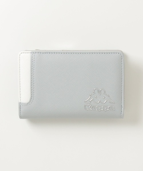Kappa 財布 kappa 配色ポケットラウンドファスナー深財布 メンズ