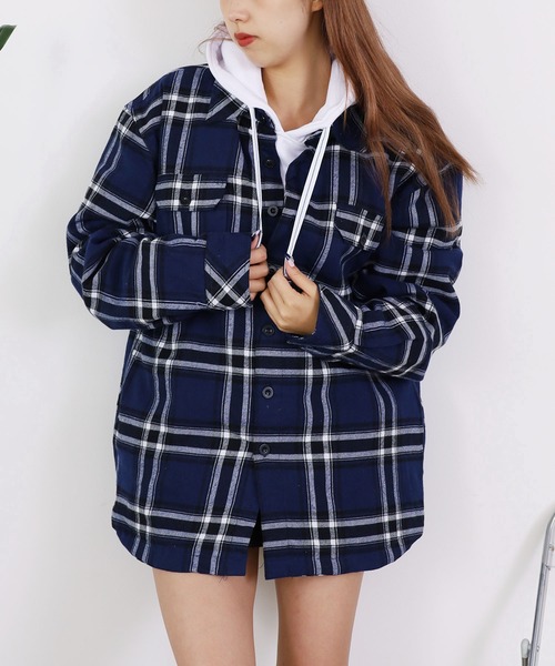 ROOP TOKYO シャツ shaka wear/シャカウェア FLANNEL SHIRT JACKET