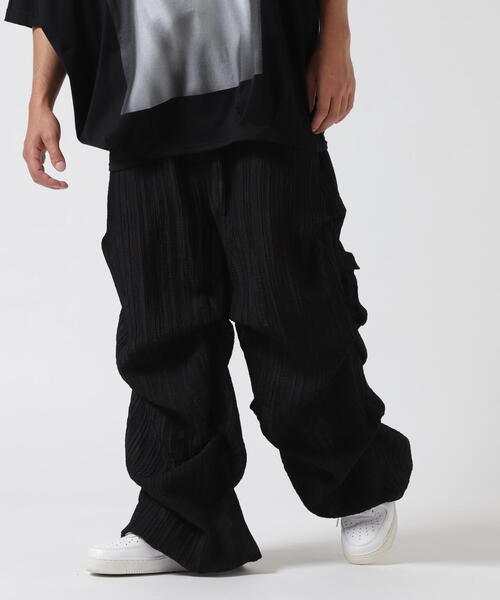 A.F ARTEFACT パンツ A.F ARTEFACT - Cargo Flare Baggy Pants