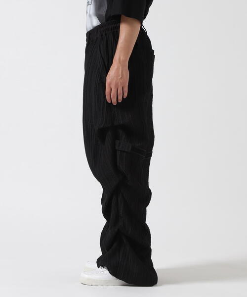 A.F ARTEFACT Tuck Baggy Pants ナイロンパンツ A.F ARTEFACT - ナイロンタックバギーパンツ / Tuck Baggy Pants