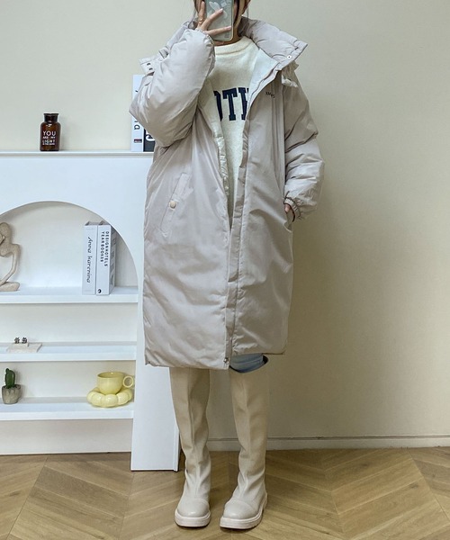 「MAISON DE THERESE」 コート L アイボリー レディース_画像8