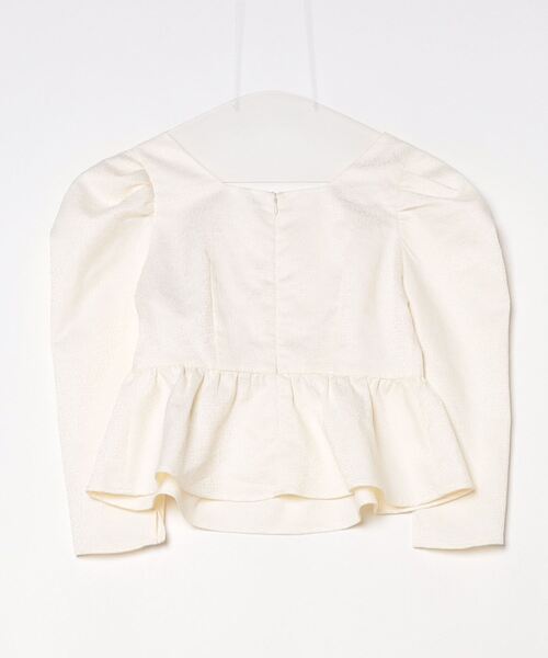 Her lip to◆長袖ブラウス/M/コットン/WHT/無地// Her lip to 「Her to」 長袖ブラウス M ホワイト レディース