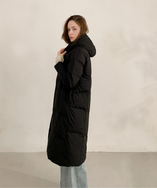 ダウンジャケット　コート　レディース　ブラック DECADE CLASSIC（ディケイドクラシック） ダウンコート ダウン
