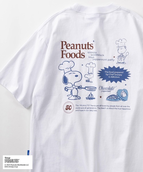 PEANUTS tシャツ 「72」「PEANUTS/ピーナッツ」スヌーピー スーベニア