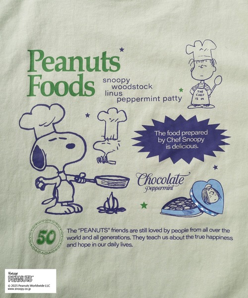 PEANUTS tシャツ 「72」「PEANUTS/ピーナッツ」スヌーピー スーベニア