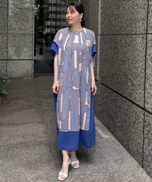 ADORE（アドーア） ワンピース メイズプリントワンピース : ZOZOTOWN