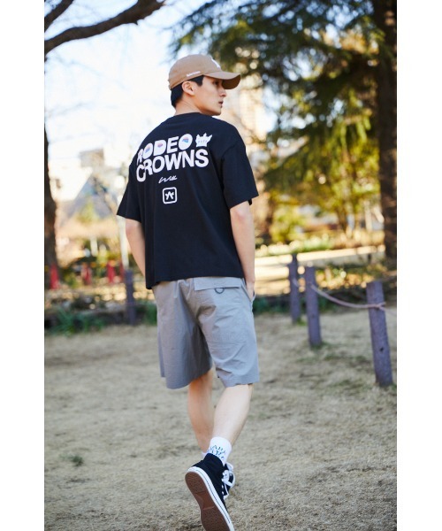 「RODEO CROWNS WIDE BOWL」 半袖Tシャツ MEDIUM ブラック レディース
