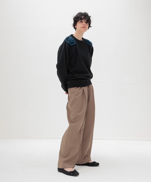 DRESSLAVE（ドレスレイブ） スラックス パンツ suiting 2tuck trousers