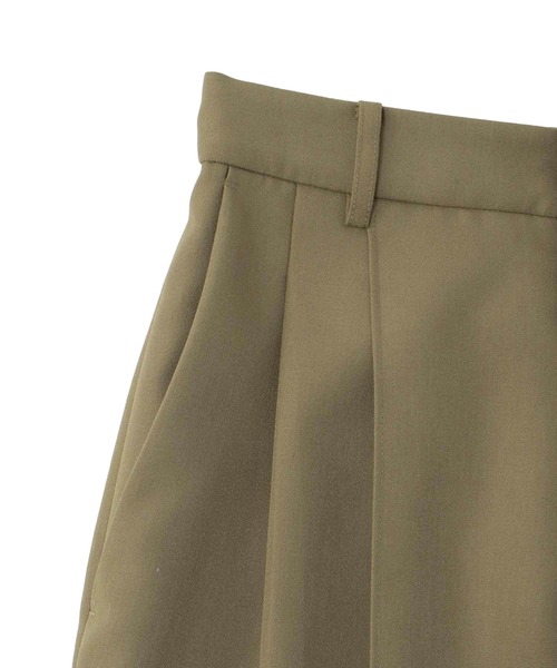 スラックス パンツ suiting 2tuck trousers(スーチングツータックトラウザーズ) レディース_18