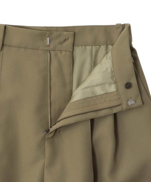 スラックス パンツ suiting 2tuck trousers(スーチングツータックトラウザーズ) レディース_19