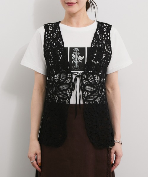 美品　アダムエロペ　ロープベスト 楽天市場】【再入荷】ロープベスト ADAM ET ROPE' FEMME