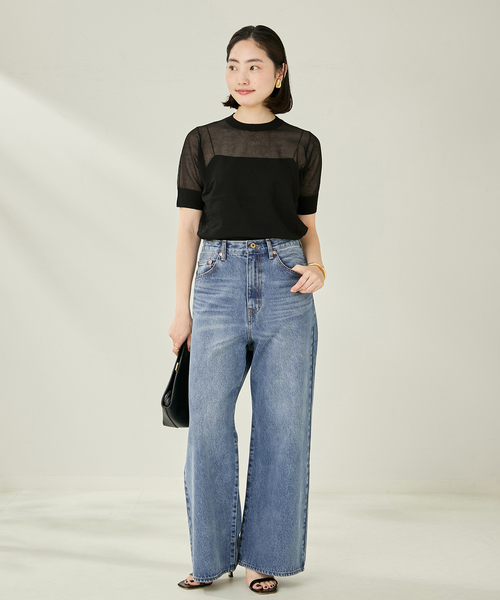 plage（プラージュ） ジーンズ デニム デニムパンツ CINCH BACK DENIM
